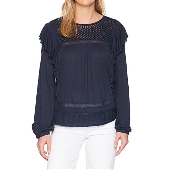 Lucky Brand Tops - 👒 Lucky Brand Ruffle Blouse